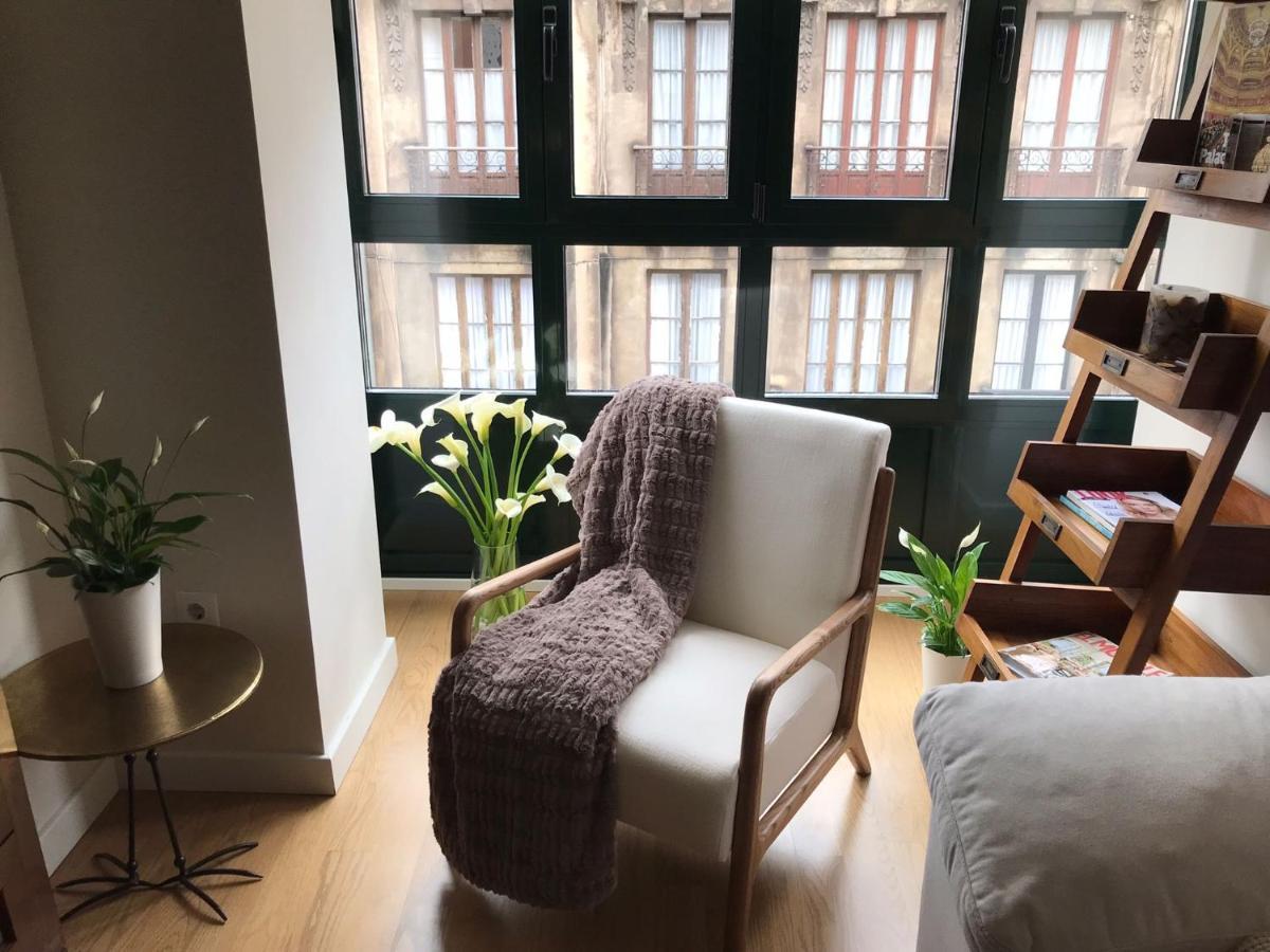 Apartamento Palacio Valdes, Centro Aviles, Con Parking 외부 사진